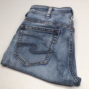 Men's Blue Denim Shorts
